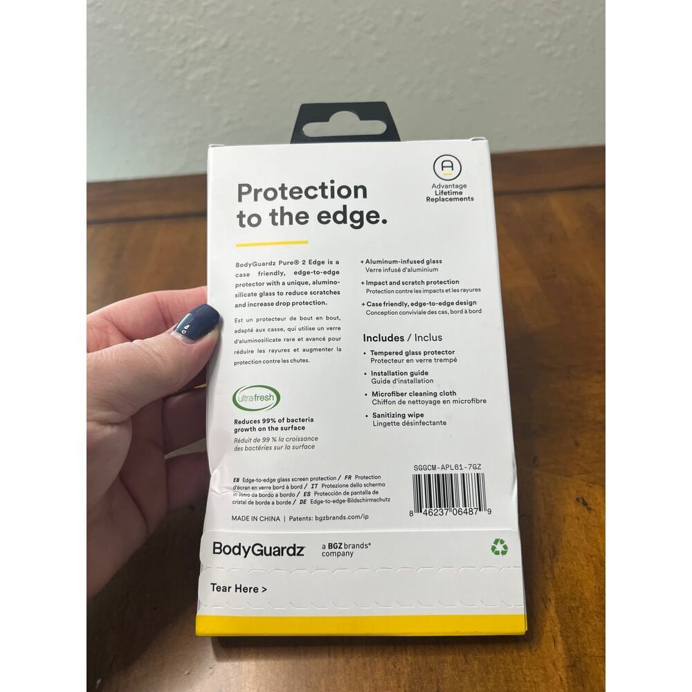 New! Body Guardz Screen Protector for iPhone 11/XR - Picture 2 of 2